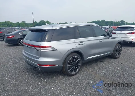 2020 Lincoln Aviator Reserve из США, поврежденный, VIN 5LM5J7XC8LGL32204